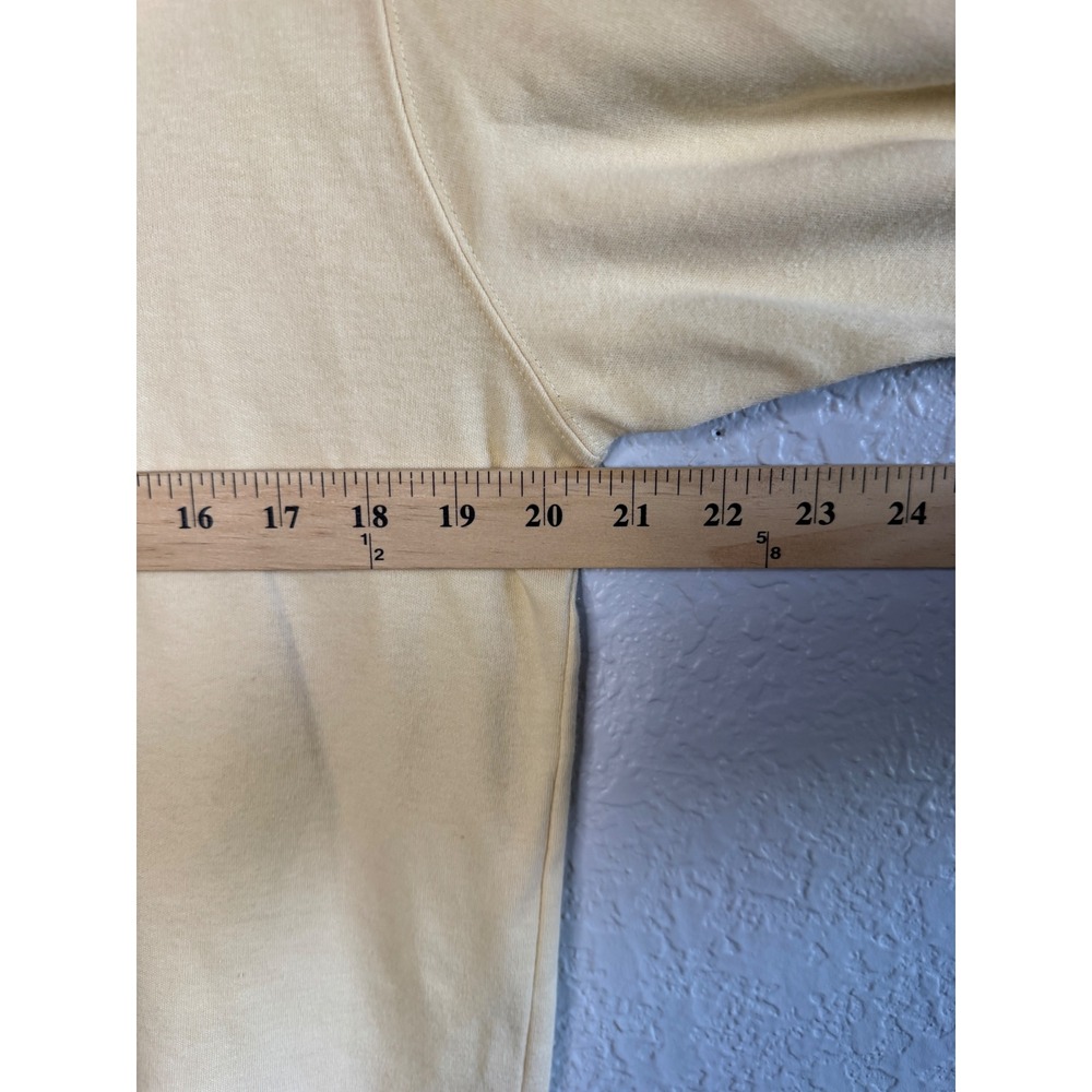 Vintage Westbound Mock Neck Top Womens Large Yellow Excellent - Picture 4 of 5